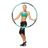 Ocean 5 Crazy Hoop Light Hula Hoop Reifen | 1,2 kg Hula Hoop Reifen...