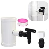 Regenfass-Umsteller, Regenwassersammler, Regenfallsammler aus Regenrinne...