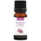 GERANIUM ROSAT CV BOURBON BIO - 10 ml - Hochwertiges ätherisches Öl -...