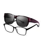 GSZCCZS Überzieh-Sonnenbrille für Damen und Herren, polarisiert, mit...