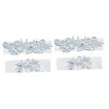 BESPORTBLE 2 Paare Damen Strumpfband Elastisches Ringdesign Verstellbare...