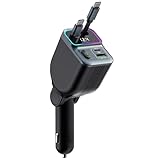 CUBTEM 4 in 1 Zigarettenanzünder USB C 65W Auto Ladegerät Adapter Kfz 12V...