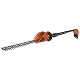 Black+Decker Akku-Stabheckenschere (18V 2,0Ah Li-Ion, 43 cm Schwertlänge,...