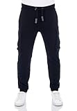 riverso Cargo Jogginghose Herren Baumwolle lang Regular Fit RIVLoris...