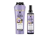 Gliss Blonde Perfector Purple Shampoo (250 ml), Blond Shampoo mit...