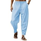 Generisch Leinenhose Herren Freizeithose Herren Sommerhose Herren Herren...