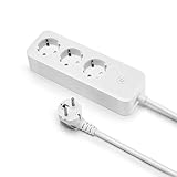 Offgridtec Smarte 3-Fach Steckdosenleiste mit Smart Life- oder Tuya-App...