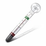 Aquarium Thermometer aus Glas mit Saugnapf – Präzises Thermometer für...