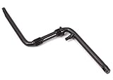 Einteilige KHE BMX Fauber Kurbel OPC 170mm schwarz geschmiedet 4130 CrMo