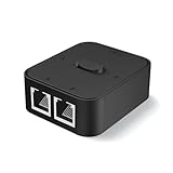 LAN Switch 2-in-1-Out oder 1-in-2-Out, LAN Kabel Splitter, Netzwerk...