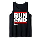 Admins Programmierer führen CMD aus Tank Top