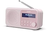 SHARP DR-P420(PK) Tragbares Digitalradio Tokyo – Bluetooth 5.0, DAB+/FM,...
