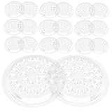 CIYODO 30 Stück Runde Acryl Wimpernhalter Pads Langlebige Eyelash...