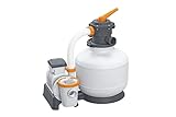 Bestway Sandfilteranlage 11,355 m3/h, Pumpe 500 Watt 220-240 V, Vorfilter,...