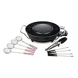 Tristar Koreanischer Grill & Hot Pot – 36 cm ⌀ – 3 L...