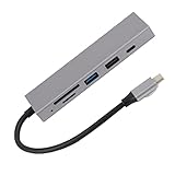 Sorandy USB C Hub 6 in 1 Aluminiumlegierung 100W PD Charge 4K UHD 5Gbps...