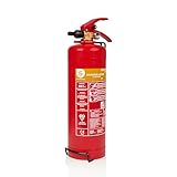 Smartwares Schaum-Feuerlöscher - 2 L - für AB-Brände - geeignet für...