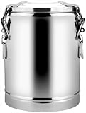 20L,Edelstahl-Warmwasser-Warm- Und Kaltwasser-Isolierfass, Großes...
