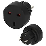 Brennenstuhl Reisestecker/Reiseadapter (Reise-Steckdosenadapter zum...