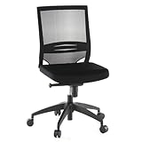 hjh OFFICE 657210 Profi Bürostuhl Porto ECO Stoff/Netz Schwarz Drehstuhl...