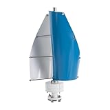 Vertikale Windturbine Windkraftanlage 500W, Vertikalachsen Windturbinen...