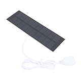 ARTOCT 1W Solarpanel-Ladegerät 5 V Ausgang tragbares Solar-Ladegerät,...