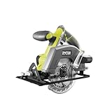 RYOBI 18 V ONE+ Akku-Handkreissäge R18CSP-0 (Sägeblatt-Ø 150 mm,...