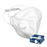 siegmund Jifa 5x FFP3 Maske - Modell JFM04V - Atemschutzmaske mit Ventil -...
