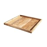 riess-ambiente.de Massives Tablett MAKASSAR 50cm Mangoholz Servierbrett...