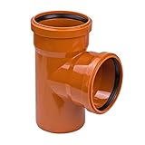 Ostendorf KG Abzweig DN110/110/87° 90° KGEA PVC-hart Abwasserrohr...