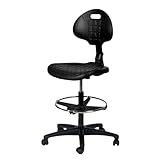 Topsit IND102 Arbeitsstuhl aus Polyurethan, ergonomischer Bürohocker,...