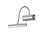 Trio Leuchten LED Wandleuchte Curtis 279770107, Metall Nickel matt, 1x 4...