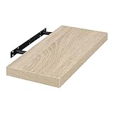 EUGAD Wandregal Wandboard Buchregal Hängeregal DVD CD Regal Holz Board...