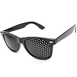 Ganzoo Raster-Brille, Loch-Brille für Augen-Training und Entspannung,...