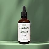 100ML Lugolsche Lösung 5 % I Originalrezeptur nach Dr. Lugol I...