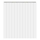 MINRS PVC Streifenvorhang, Lamellenvorhang Transparent 180 x 210 cm 12 STK...