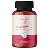 Erbatab Magnesium Kapseln – Hochdosiert mit Magnesium Bisglycinat, Citrat...
