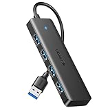 UGREEN 4-Port USB 3.0 Hub USB Verteiler 5Gbps USB Mehrfachstecker USB...