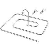 TOYANDONA Spiral Wäscheständer aus Edelstahl Platzsparender Decken und...