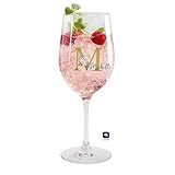 Herz & Heim® schönes Geschenk für die Frau Weinglas mit Personalisierung...
