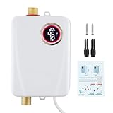 Mini Durchlauferhitzer, 3500W 220V, Untertischboiler, Untertischspeicher...