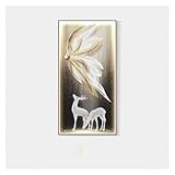 GLigeT Dekorative Malerei Feder Moderne Eingangsbereich leuchtende...