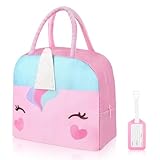 Aucuu Lunchtasche Kinder, Thermo Tasche Mini, Kühltasche Klein 3D Cartoon...
