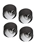 Gedotec Möbelrolle zum Einbohren Transportrollen ohne Bremse | Gesamt-Ø...