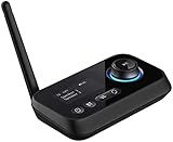 auvisio Transmitter, Bluetooth: 2in1-Audio-Sender und -Empfänger mit...