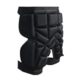 Skihose mit Gesäßschoner - Gepolsterte 3D Hose zum Schutz von Hüfte und...