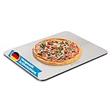 firemeister Backstahl 30x40 cm, Perfekt für Pizza und Brot, 8mm Stark für...