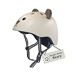HUDORA Unisex Jugend 84910 Helm, Mocha, 44-47 cm