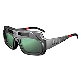 Selbstverdunkelnde Schweißbrille, Solar-Schweißerbrille, Verstellbare...