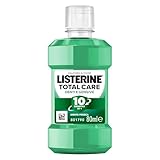 LISTERINE Total Care Mundwasser Zähne und Zahnfleisch, Reisemundwasser mit...